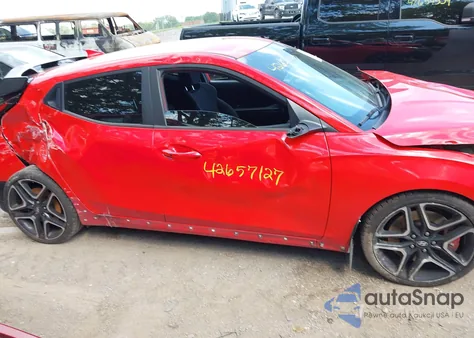 2020 Hyundai Veloster N from USA, damaged, VIN KMHT36AH0LU004909